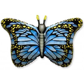 Globos de Foil Supershape Mariposa Azul