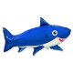 Globos Foil Supershape Tiburon Feliz Azul