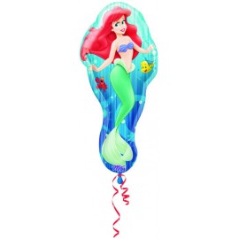 Globos de foil de 15" X 36" Sirena supershape