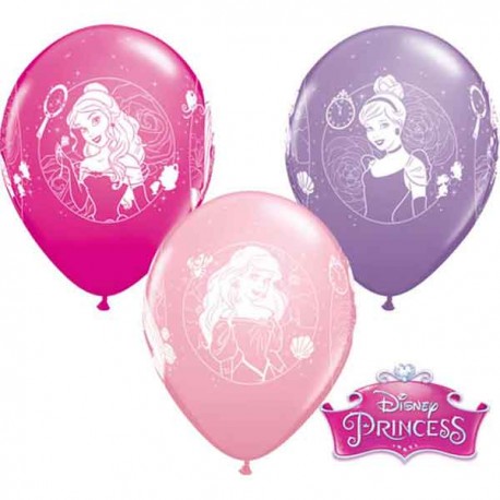 Globos de 11" Princesas Disney B6
