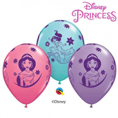 Globos 11" Princesa Jasmine Disney B6