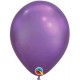 Globos Latex 7" Chrome Purple Qualatex