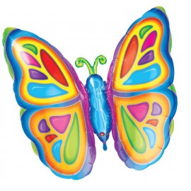Globos de foil supershape 25" Mariposa