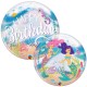 Globos 22" Bubbles Birthday Sirenas