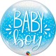 Globos de 22" Bubbles Baby Boy