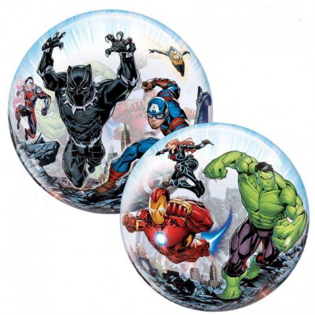 Globos 22" Bubbles Marvel Vengadores