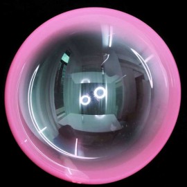 Globos 18" Bubble Transparente Donut Rosa