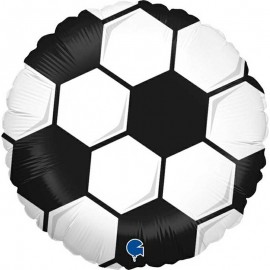 Globos Foil de 9" Balón de Futbol mini