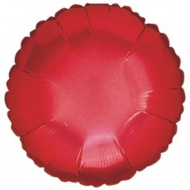 Globos de foil Redondos de 18" Rojo Betallic