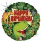 Globos foil 18" Birthday Dinosaurio