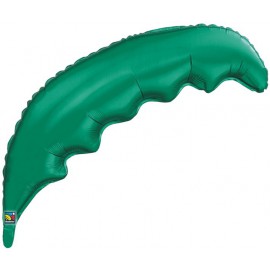 Globos de foil Hoja palmera de 36" Verde esmeralda