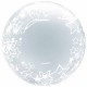 Globos 18" Bubble Transparente Estrellas