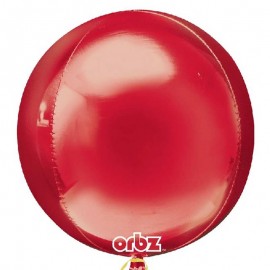 Globos Foil 16" ORBZ Rojo