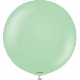 Globos Látex 3Ft (100Cm) Macaron Verde Kalisan