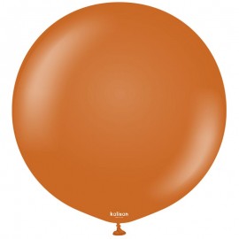 Globos Látex 24" (61Cm) Retro Rust Orange Kalisan