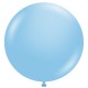 Globos 24" (61Cm) Baby Blue Tuftex