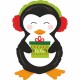 Globos 34" (87Cm) Pinguino Festivo