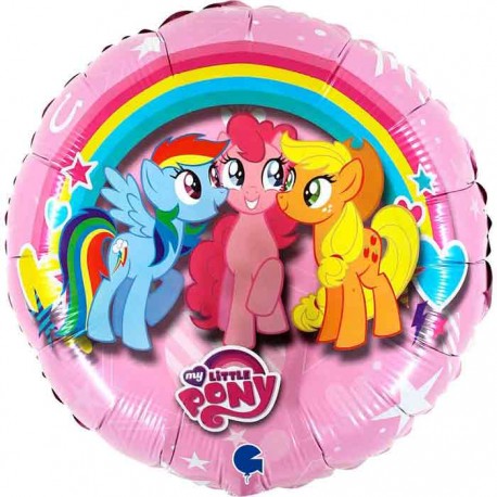 Globos Foil 18" (45Cm) My Little Pony Redondos