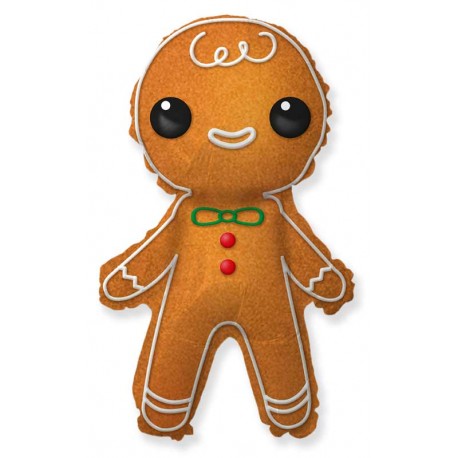 Globos Foil 100Cm Gingerbread