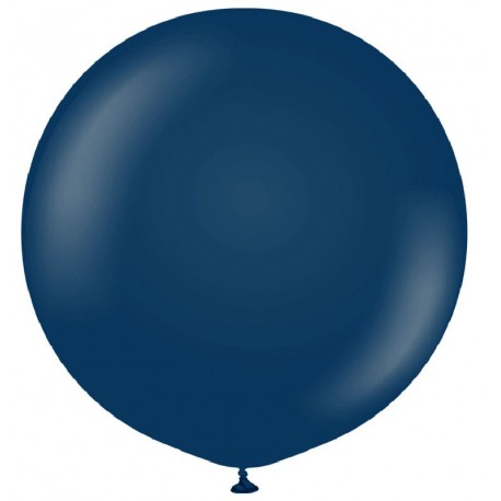 Globos Látex 24" (61Cm) Standard Navy Blue Kalisan