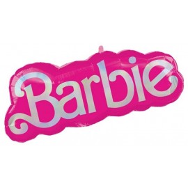 Globos Foil Supershape Barbie Banner
