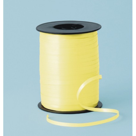 Cinta curling 5mm x 500m color amarillo