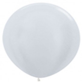 Globos 3FT (100cm) Blanco satín perlado