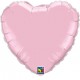 Globos de foil corazones 36" perlado Rosa