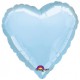 Globos de foil corazones 32" perlado Azul