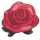 Globos de foil de 22" Rosa Roja