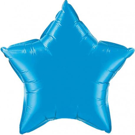 Globos de foil Estrella de 20" Azul zafiro